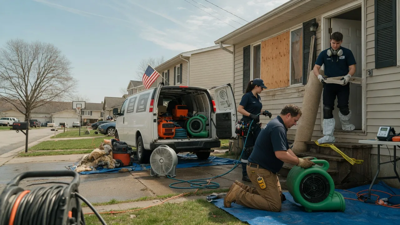 Water Damage Restoration in Peebles, OH near me